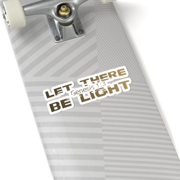 Divine inspiration: Let there be light, Kiss-Cut Stickers, transparent and white stickers, religious phrases stickers - Image 23