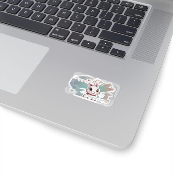 Easter Bunny, when you feel good, everything's well, Kiss-Cut Stickers, transparent and white stickers, sticker bunny print, funny stickers - Image 5