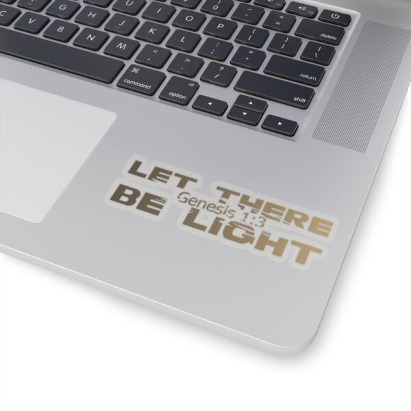 Divine inspiration: Let there be light, Kiss-Cut Stickers, transparent and white stickers, religious phrases stickers - Image 14