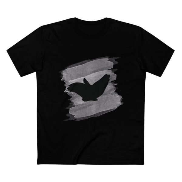 Men's Chinese Shadow Dove Graphic Tee | Stylish Nature Print Shirt | Distinctive Bird Lover Gift for Trendsetters - Image 9