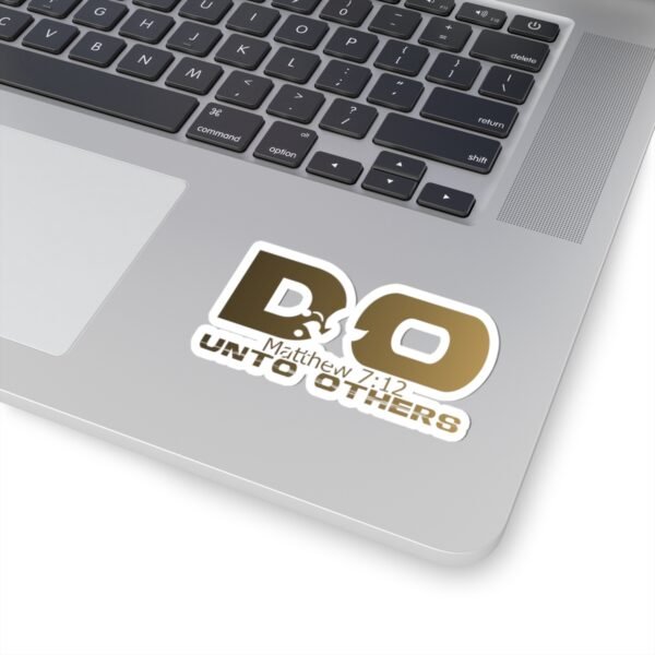 Divine inspiration: Do unto others, Kiss-Cut Stickers, transparent and white stickers, religious phrases stickers - Image 17