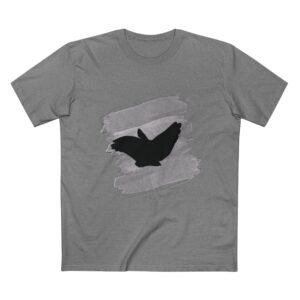 Men's Chinese Shadow Dove Graphic Tee | Stylish Nature Print Shirt | Distinctive Bird Lover Gift for Trendsetters