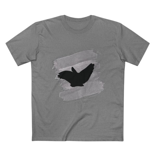 Men's Chinese Shadow Dove Graphic Tee | Stylish Nature Print Shirt | Distinctive Bird Lover Gift for Trendsetters