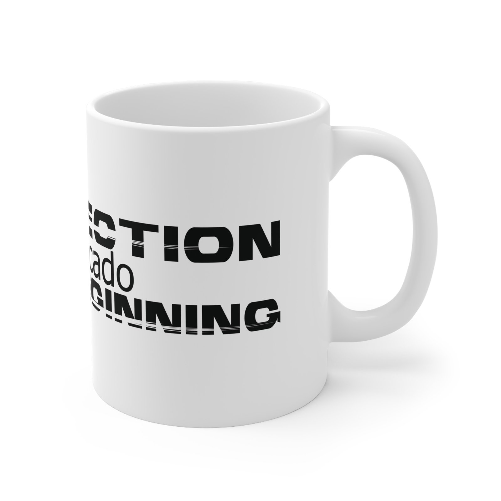 Divine inspiration: Resurrection a new beginning, White Ceramic Mug, 11oz, a good coffee, teatime for relaxing - Image 3