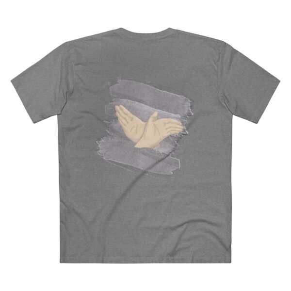 Men's Chinese Shadow Dove Graphic Tee | Stylish Nature Print Shirt | Distinctive Bird Lover Gift for Trendsetters - Image 2