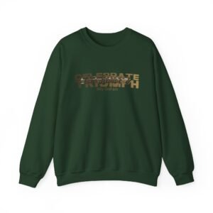 Celebrate the Savior's triumph, God's Words, Religion, God's quotes, Unisex Heavy Blend™ Crewneck Sweatshirt - Gildan 18000