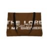 Divine inspiration: The Lord is my shepherd, Weekender Tote Bag, light purchases, light luggage, easter religious gift, brown bag - Image 3