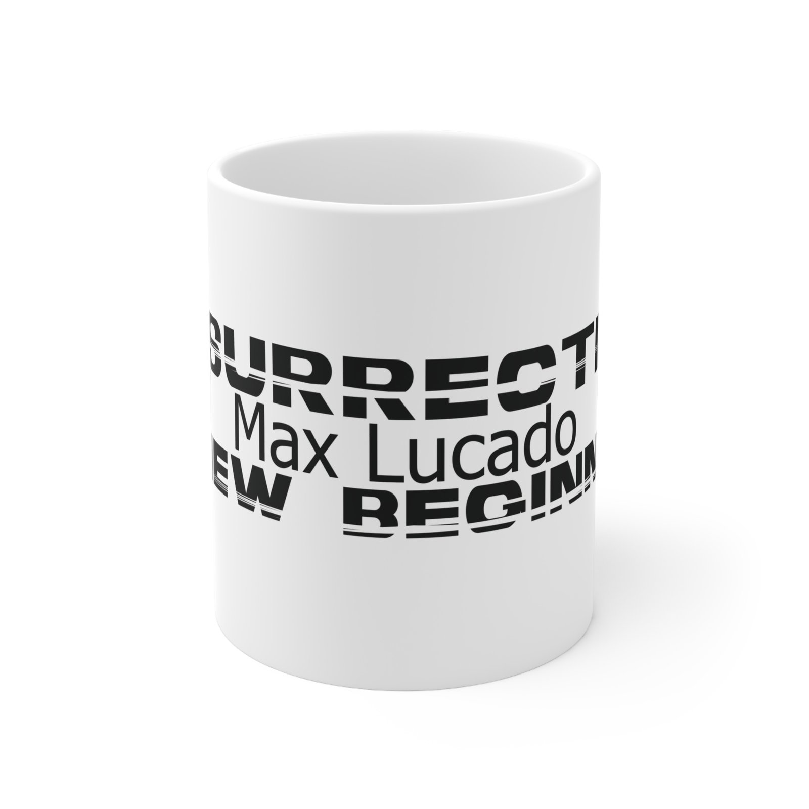 Divine inspiration: Resurrection a new beginning, White Ceramic Mug, 11oz, a good coffee, teatime for relaxing