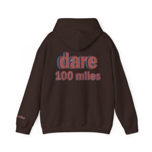 Horse Dare Hoodie, Urban Style Equestrian Sweatshirt, 100 Miles Pullover, Unisex Graphic Jumper, Animal Lover Gift, Horseback Riding Apparel