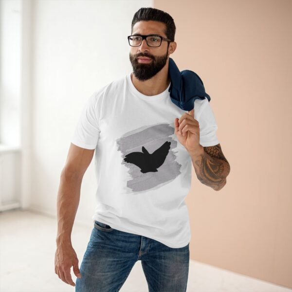 Men's Chinese Shadow Dove Graphic Tee | Stylish Nature Print Shirt | Distinctive Bird Lover Gift for Trendsetters - Image 7