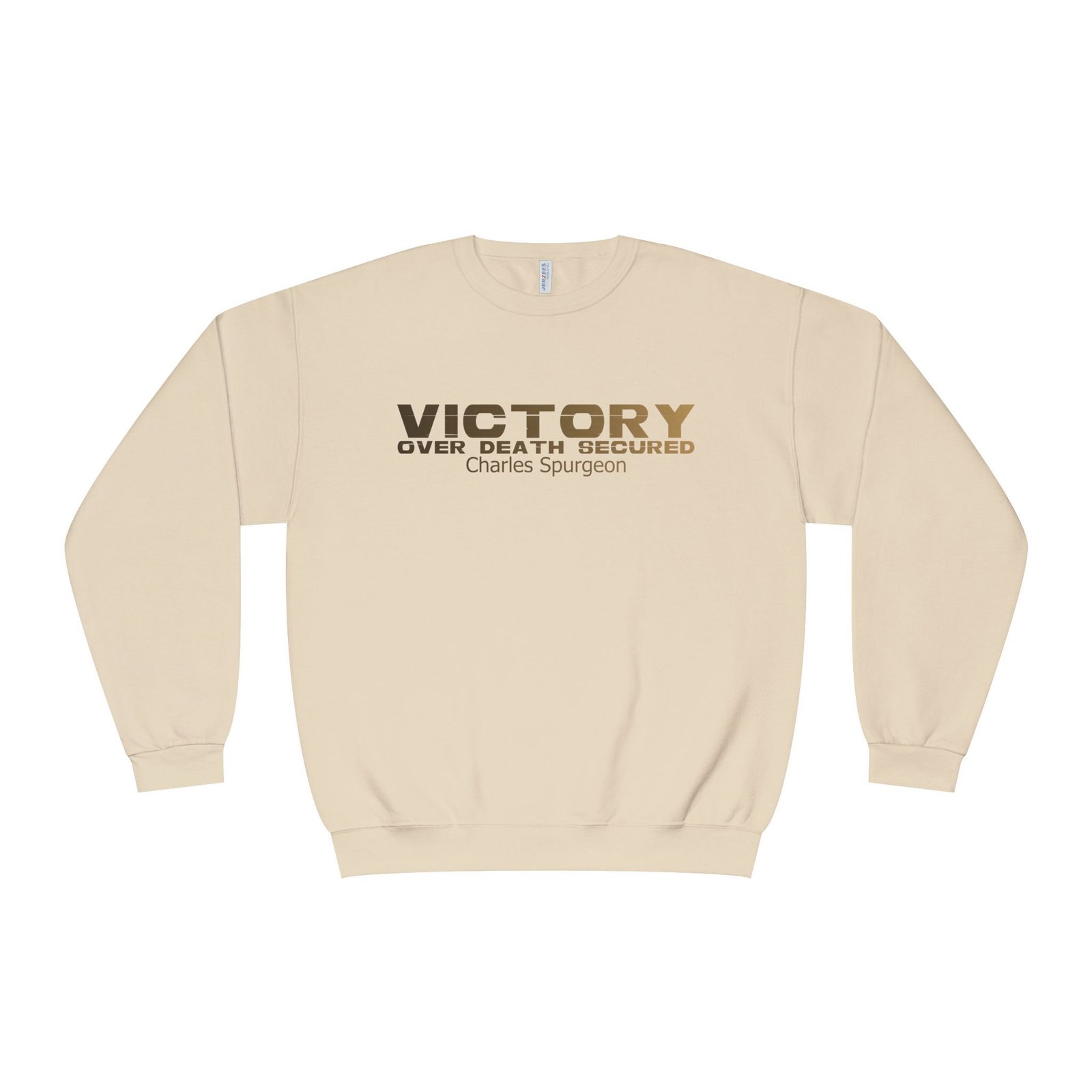 Victory over death secured, Unisex NuBlend® Crewneck Sweatshirt - JERZEES 562MR - Image 5