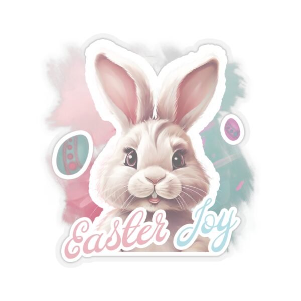 Easter Bunny, Easter Joy, Kiss-Cut Stickers, transparent and white stickers, sticker bunny print, funny stickers - Image 13