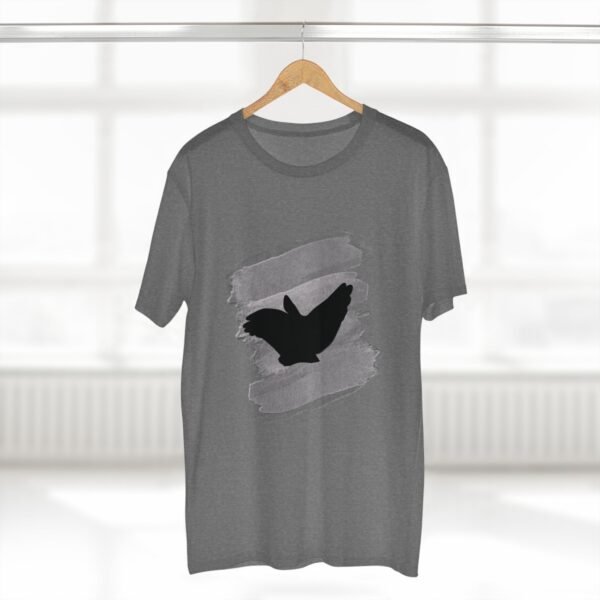 Men's Chinese Shadow Dove Graphic Tee | Stylish Nature Print Shirt | Distinctive Bird Lover Gift for Trendsetters - Image 4