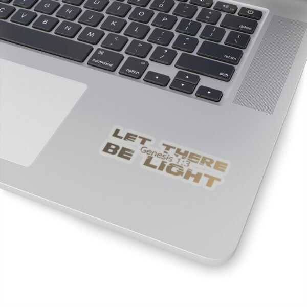 Divine inspiration: Let there be light, Kiss-Cut Stickers, transparent and white stickers, religious phrases stickers - Image 8