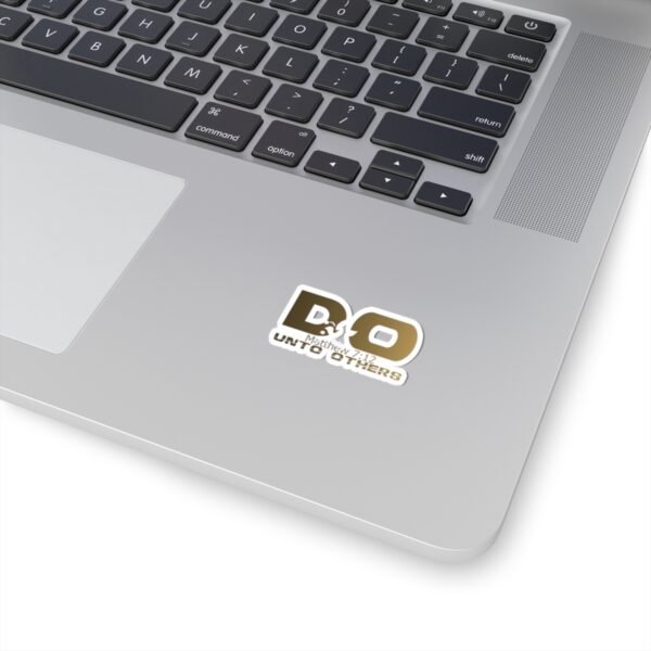 Divine inspiration: Do unto others, Kiss-Cut Stickers, transparent and white stickers, religious phrases stickers - Image 5