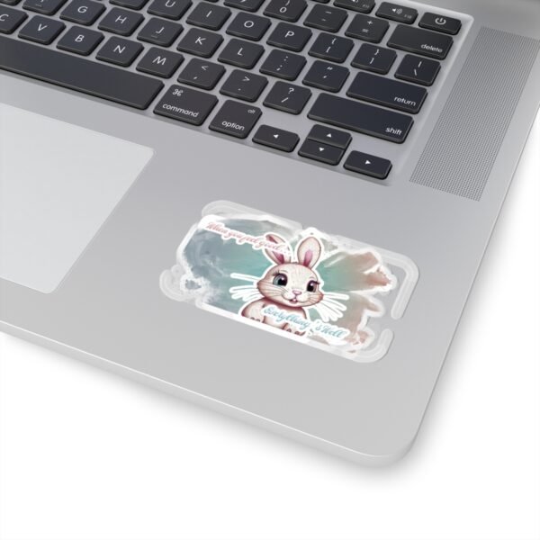 Easter Bunny, when you feel good, everything's well, Kiss-Cut Stickers, transparent and white stickers, sticker bunny print, funny stickers - Image 11