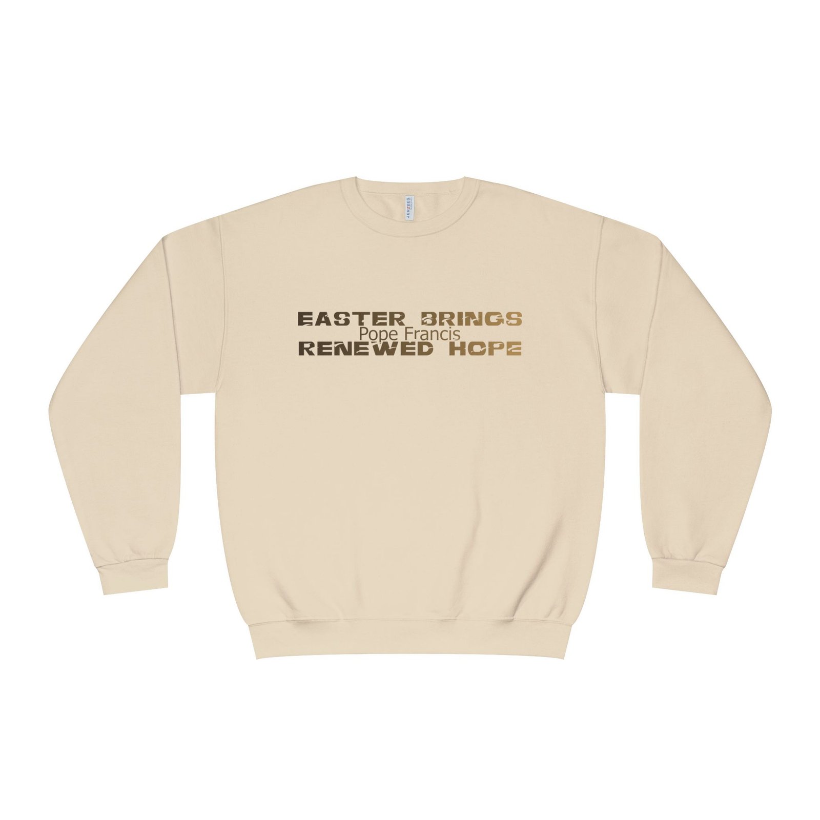 Easter brings renewed hope, Unisex NuBlend® Crewneck Sweatshirt - JERZEES 562MR - Image 5