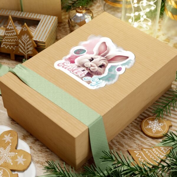 Easter Bunny, Easter Joy, Kiss-Cut Stickers, transparent and white stickers, sticker bunny print, funny stickers - Image 18