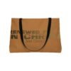 Divine inspiration: Renewed faith in Christ, Weekender Tote Bag, light purchases, light luggage, easter religious gift, light brown bag - Image 3