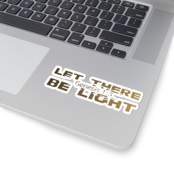 Divine inspiration: Let there be light, Kiss-Cut Stickers, transparent and white stickers, religious phrases stickers - Image 17