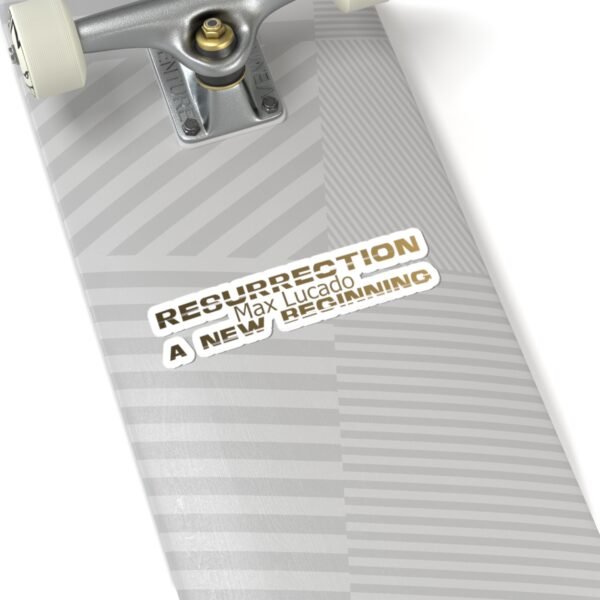 Divine inspiration: Resurrection a new beginning, Kiss-Cut Stickers, transparent and white stickers, religious phrases stickers - Image 23