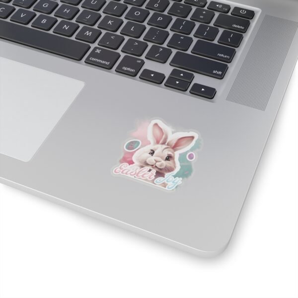 Easter Bunny, Easter Joy, Kiss-Cut Stickers, transparent and white stickers, sticker bunny print, funny stickers - Image 2