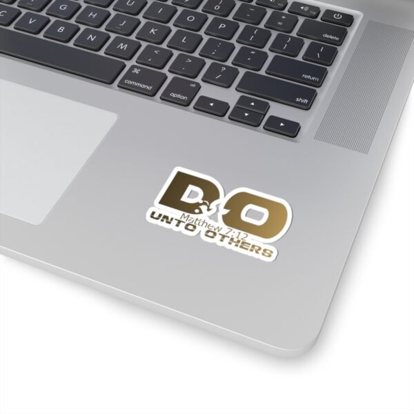 Divine inspiration: Do unto others, Kiss-Cut Stickers, transparent and white stickers, religious phrases stickers - Image 11