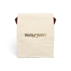 Divine inspiration: Easter blessings abound richly, Canvas Lunch Bag With Strap, for snacks and three-course meals, your food