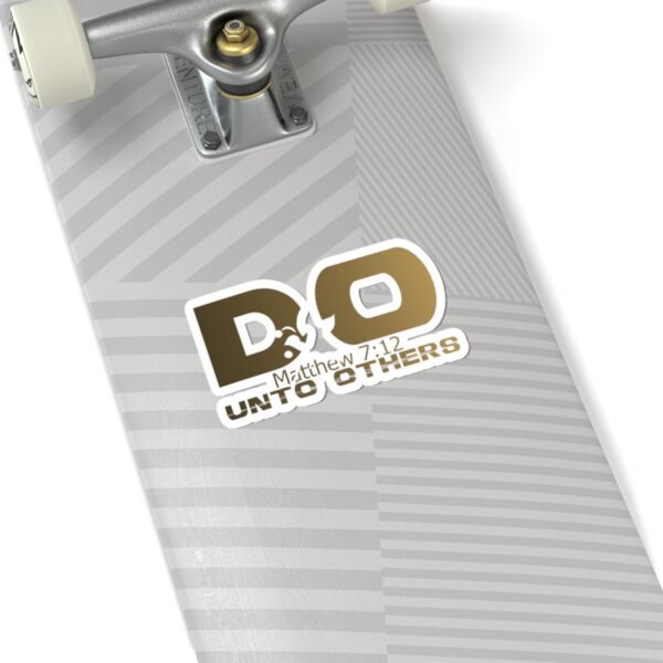 Divine inspiration: Do unto others, Kiss-Cut Stickers, transparent and white stickers, religious phrases stickers - Image 23
