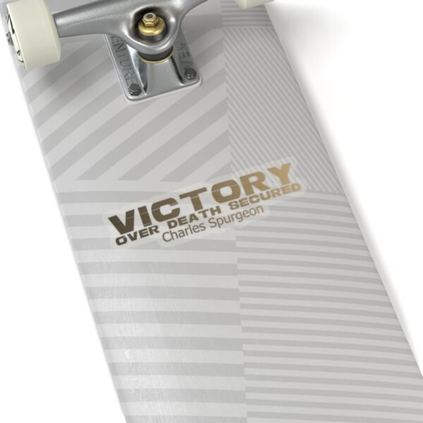 Divine inspiration: Victory over death secured, Kiss-Cut Stickers, transparent and white stickers, religious phrases stickers - Image 20