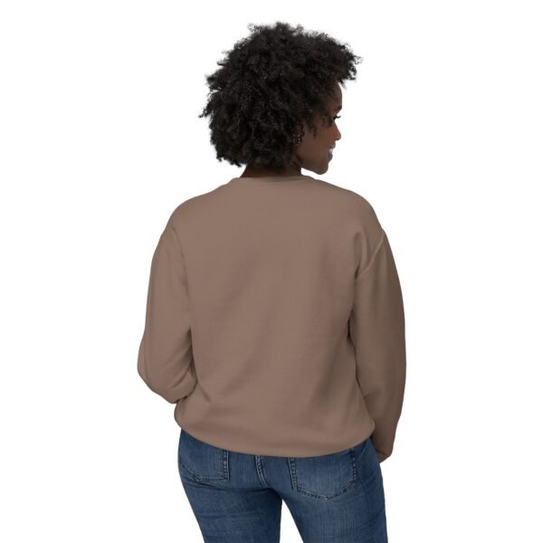 Be still and know, God's Words, Religion, God's quotes, Unisex Lightweight Crewneck Sweatshirt - Comfort Colors 1466 - Image 8