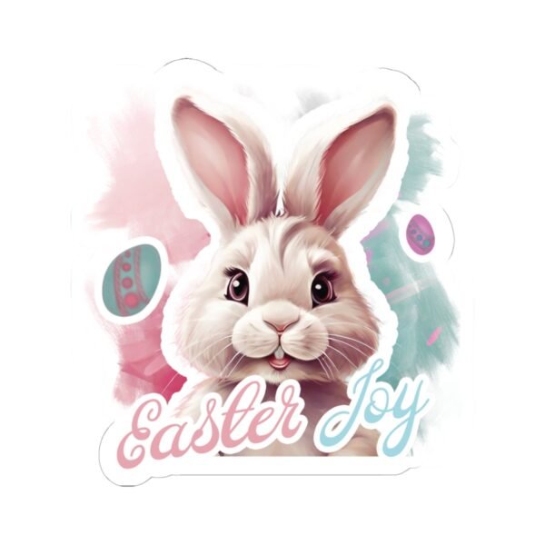 Easter Bunny, Easter Joy, Kiss-Cut Stickers, transparent and white stickers, sticker bunny print, funny stickers - Image 22