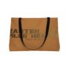 Divine inspiration: Easter joy fills hearts, Weekender Tote Bag, light purchases, light luggage, easter religious gift, light brown bag - Image 3