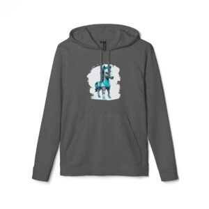 OrigamiStyle Urban Hoodie – Limited Edition, Bold Horse Design, Soft & Stylish for Every Adventure