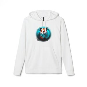 OrigamiStyle Urban Hoodie – Limited Edition, Bold Red Panda Design, Soft & Stylish for Every Adventure