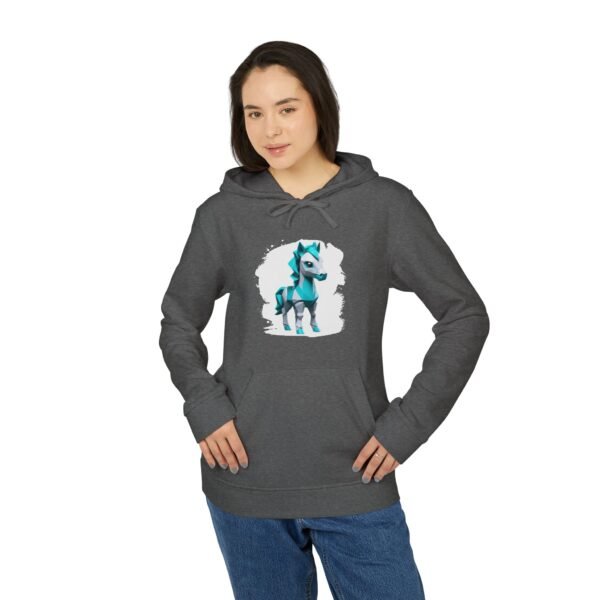 OrigamiStyle Urban Hoodie – Limited Edition, Bold Horse Design, Soft & Stylish for Every Adventure - Image 3
