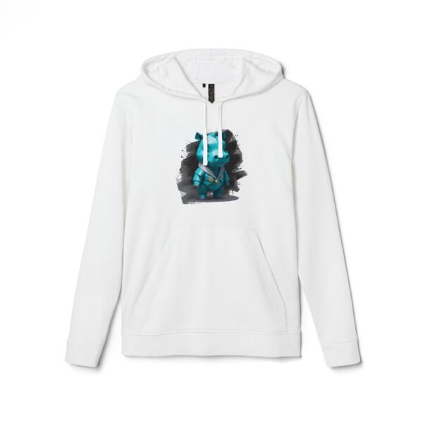 OrigamiStyle Urban Hoodie – Limited Edition, Bold Hippopotamus Design, Soft & Stylish for Every Adventure