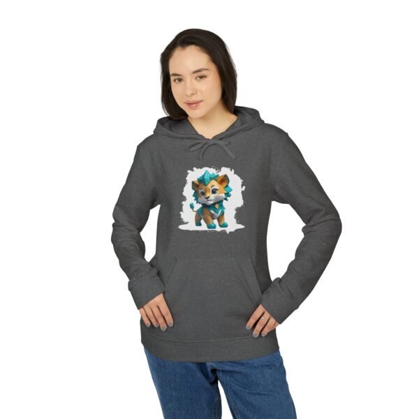 OrigamiStyle Urban Hoodie – Limited Edition, Bold Lion Design, Soft & Stylish for Every Adventure - Image 3